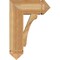 Ekena Millwork Legacy Arts & Crafts Rough Sawn Bracket, Western Red Cedar, 6"W x 18"D x 26"H BKT06X18X26LEC03RWR - alternate 4